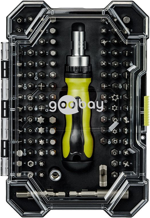 Juego De Destornilladores Con 100 Puntas
Juego De Herramientas De Acero S2 Para Atornillar, Montar Y Realizar Trabajos