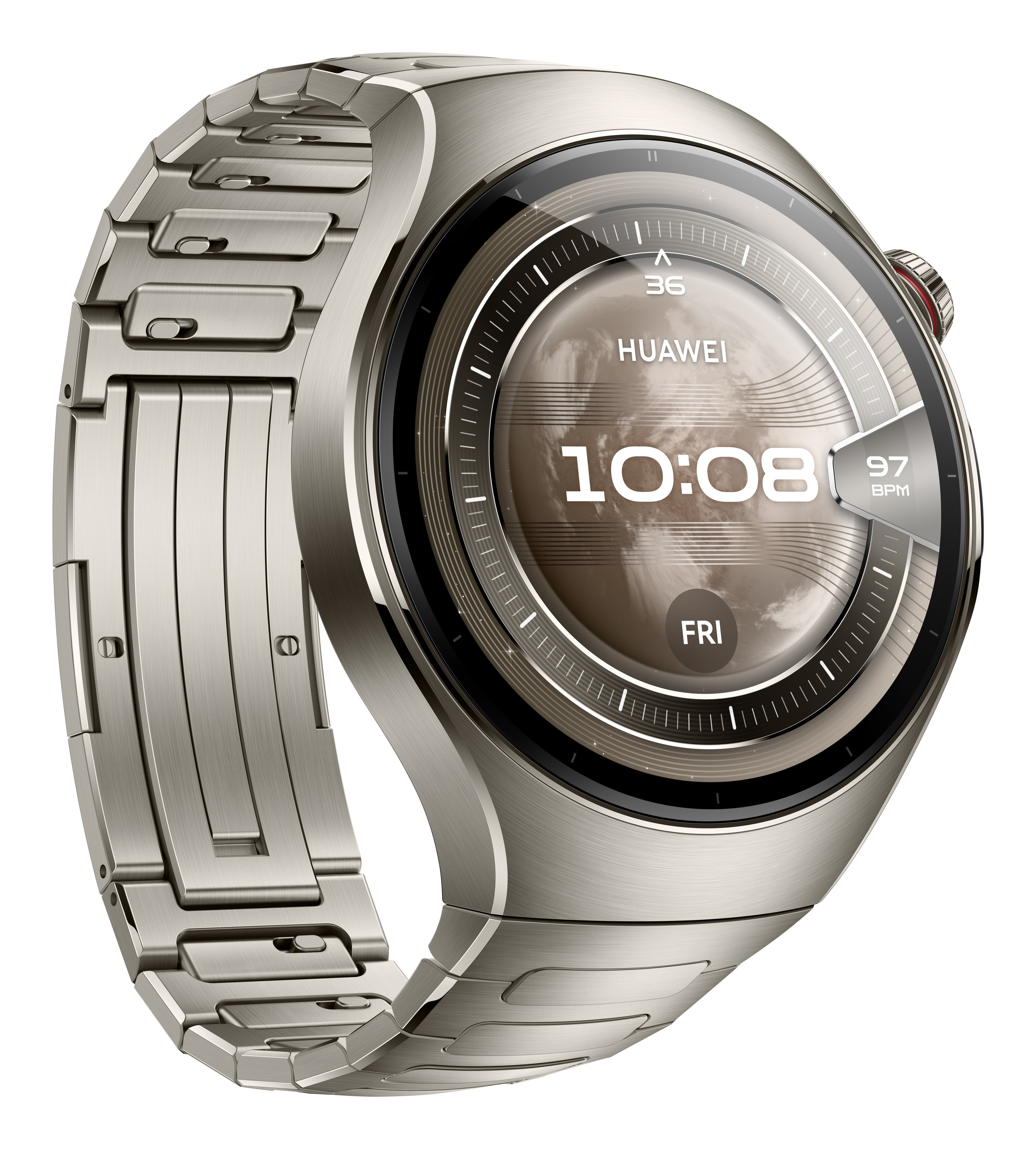 EAN 6942103154331 - Huawei WATCH 5 3,81 cm (1.5") AMOLED 46 mm Digital 466 x 466 Pixeles Pantalla táctil Plata Wifi GPS (saté imagen 5