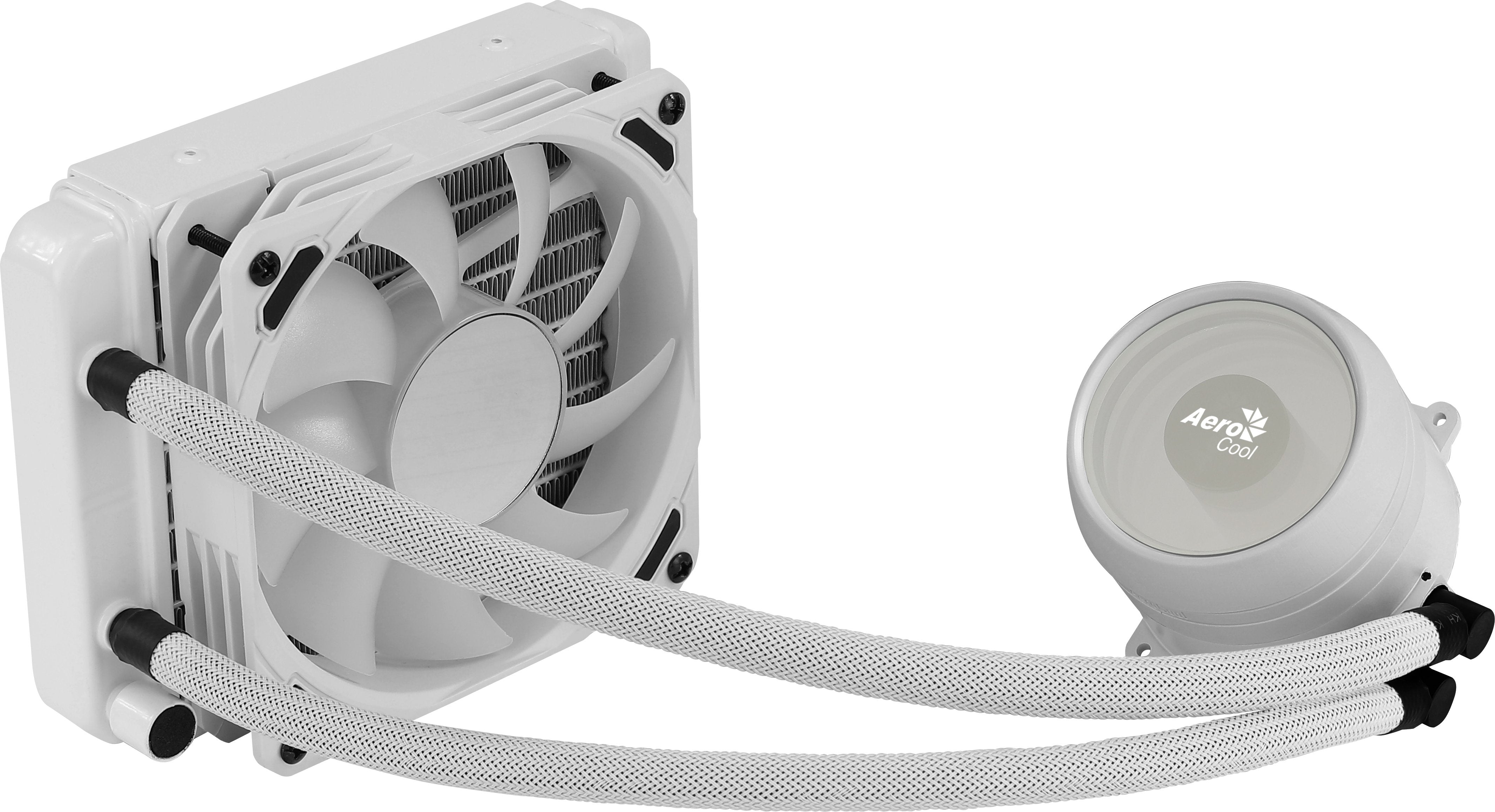 Sistema De Refrigeración Líquida Aerocool Mirage L120 Blanco