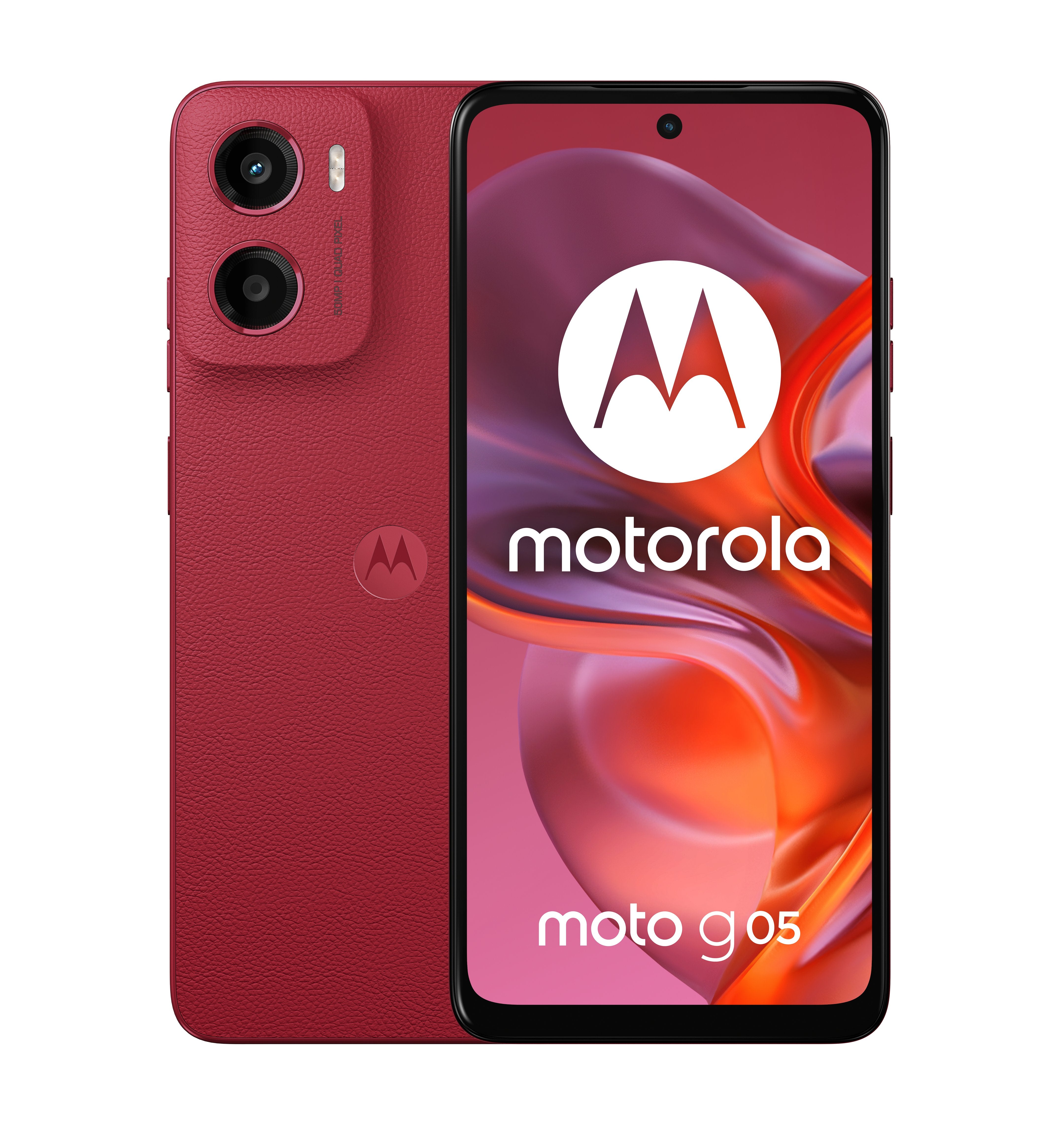 EAN 0840023287763 - Motorola moto g05 16,9 cm (6.67") SIM doble Android 15 4G USB Tipo C 4 GB 256 GB 5200 mAh Rojo imagen 2