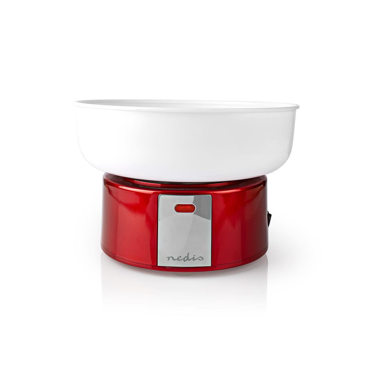 EAN 5412810322503 - Nedis FCCM100FRD algodonera de azúcar Rojo, Blanco 500 W imagen 2