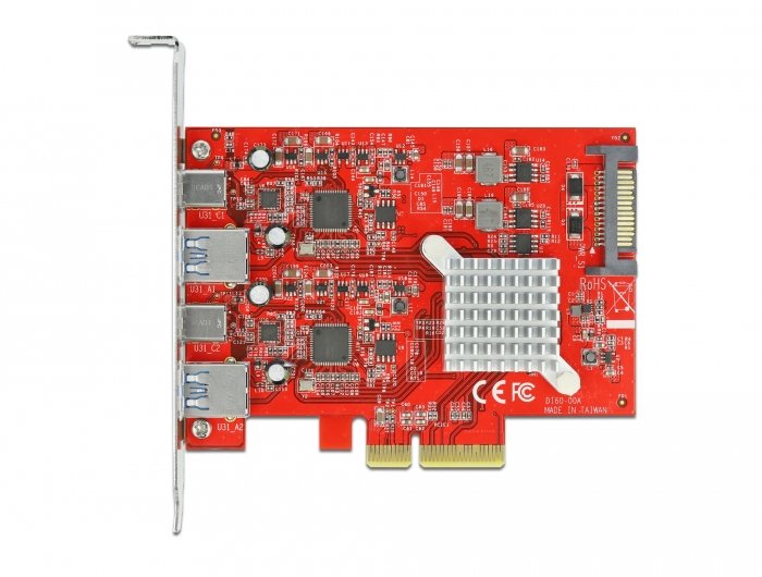 EAN 4043619890415 - DeLOCK 89041 tarjeta y adaptador de interfaz Interno USB 3.2 Gen 2 (3.1 Gen 2) imagen 3