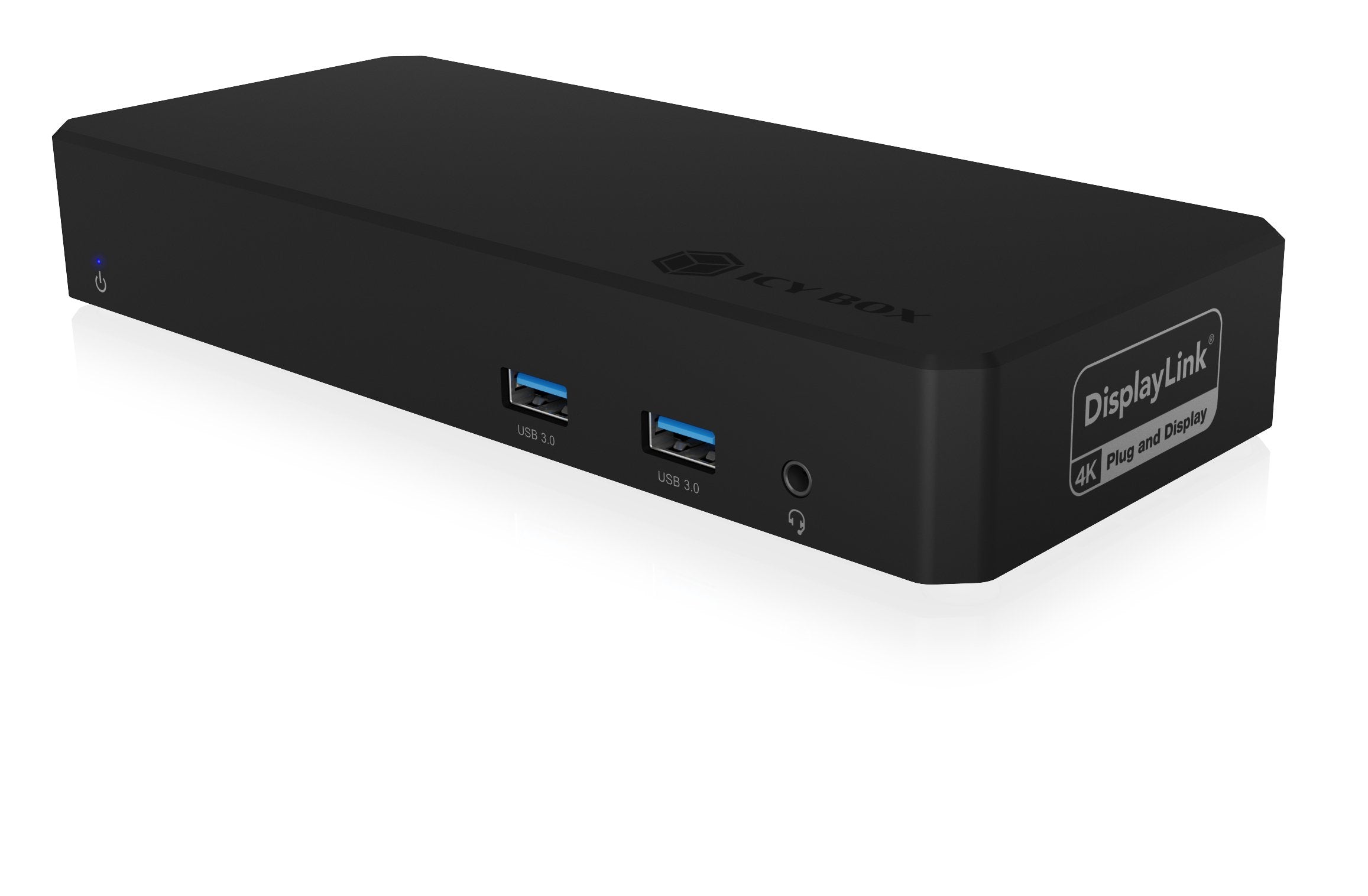 Icy Box Dockingstation 100w 4k Hdmi/Dp/Dl/Rj45/Usb Type-C & A