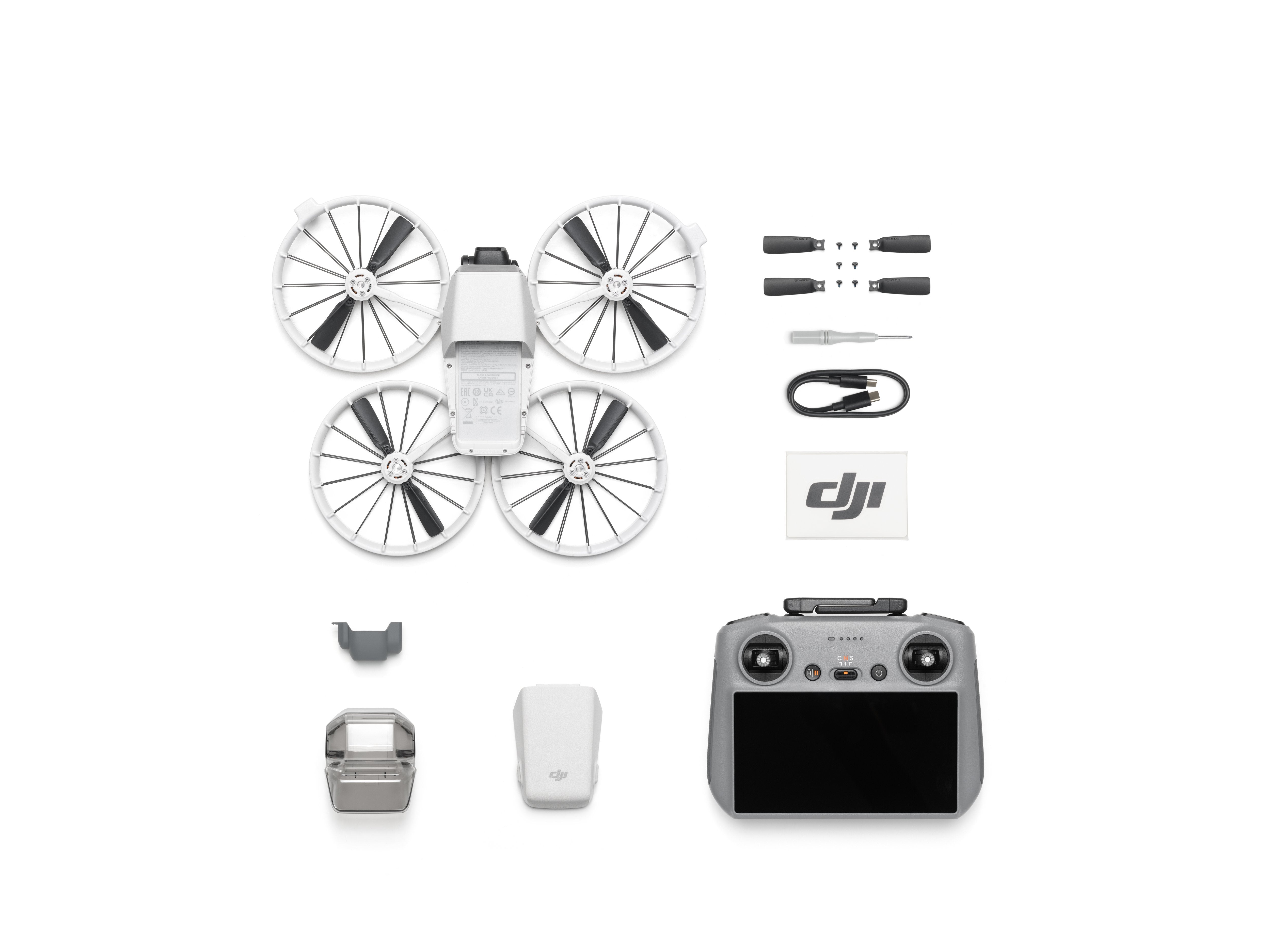EAN 6941565994004 - DJI Flip 4 rotores Cuadricóptero 48 MP 3840 x 2160 Pixeles 3110 mAh Negro, Blanco imagen 2