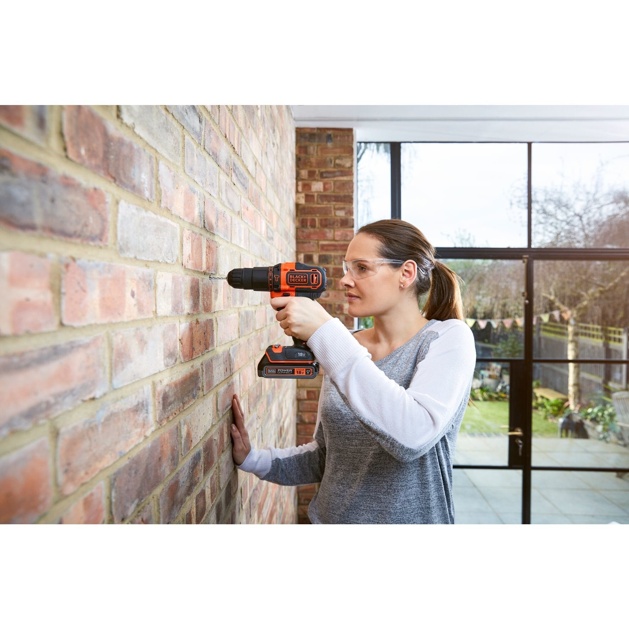 Black & Decker Bdchd18k 1400 Rpm Negro, Naranja