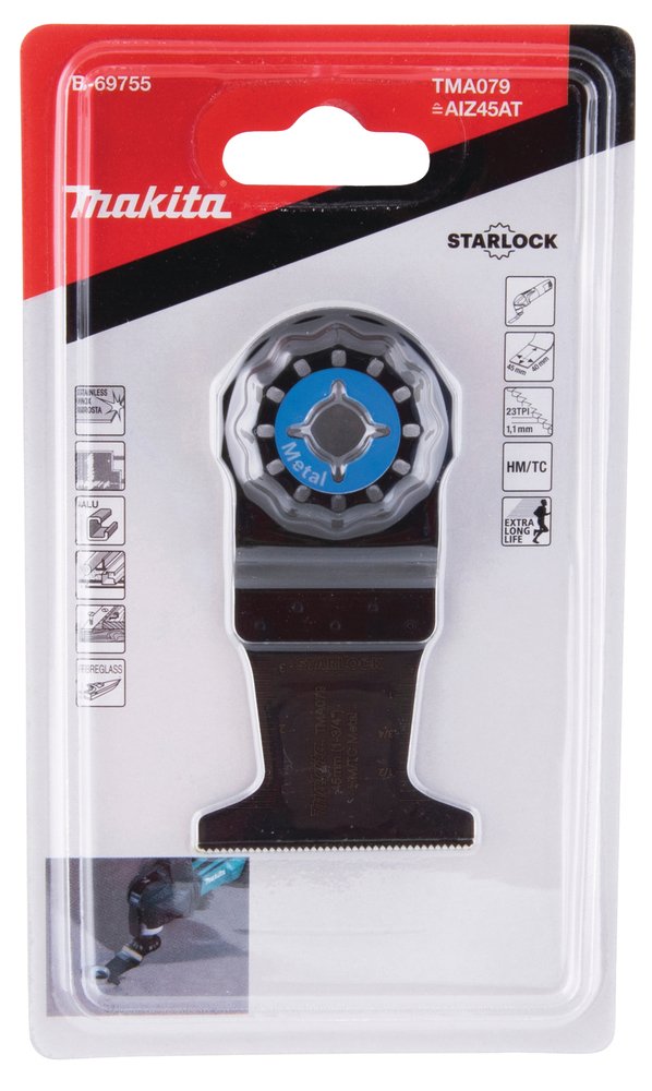 EAN 0088381549240 - Makita B-69755 hoja de sierra de calar, de sierra de marquetería y de sierra recíproca Carburo de tungste imagen 2