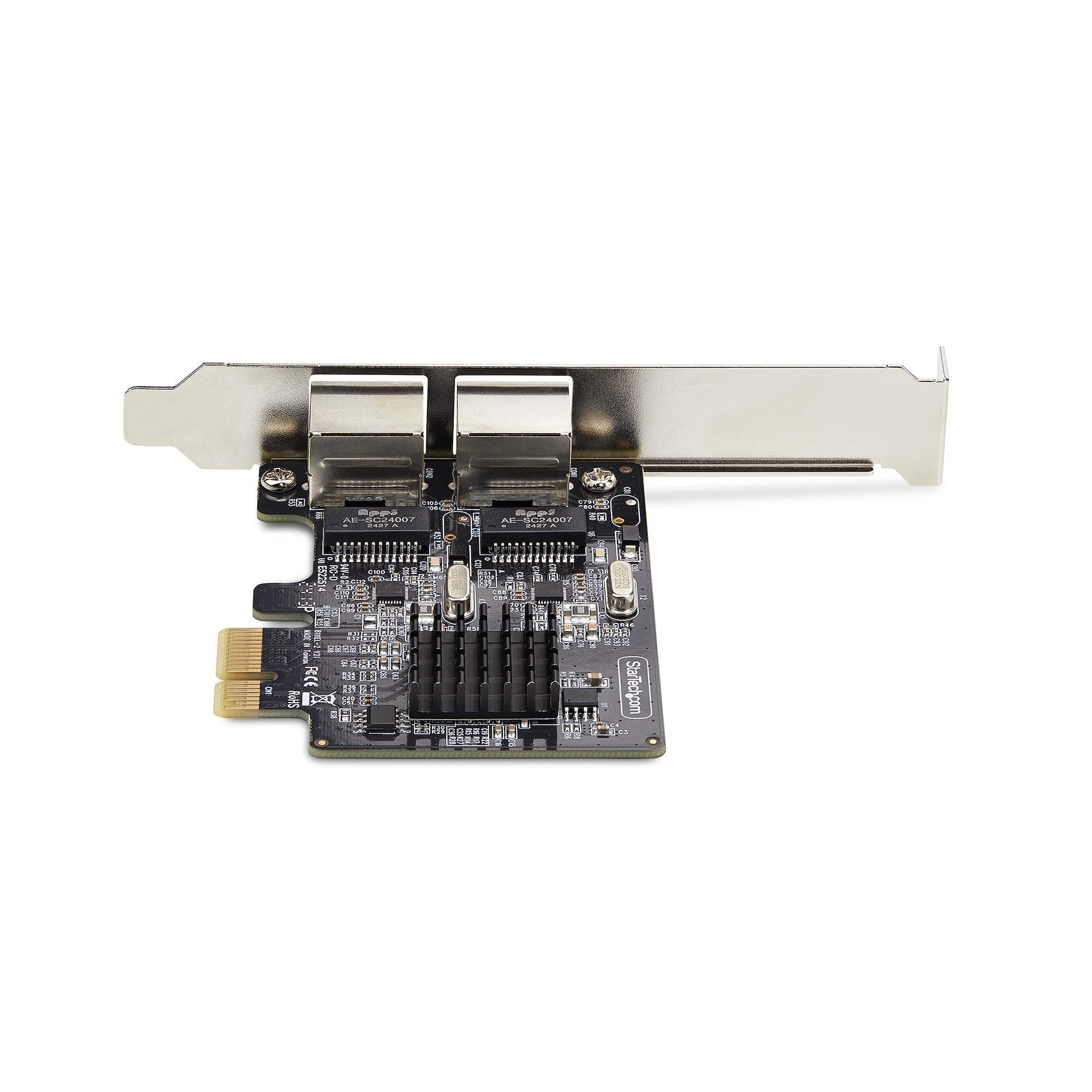 Startech.Com 2-Port Gigabit Pcie Network Adaptador Card, Taa Compliant - Netzwerkadaptador - Pcie - Gigabit Ethernet X 2 - T