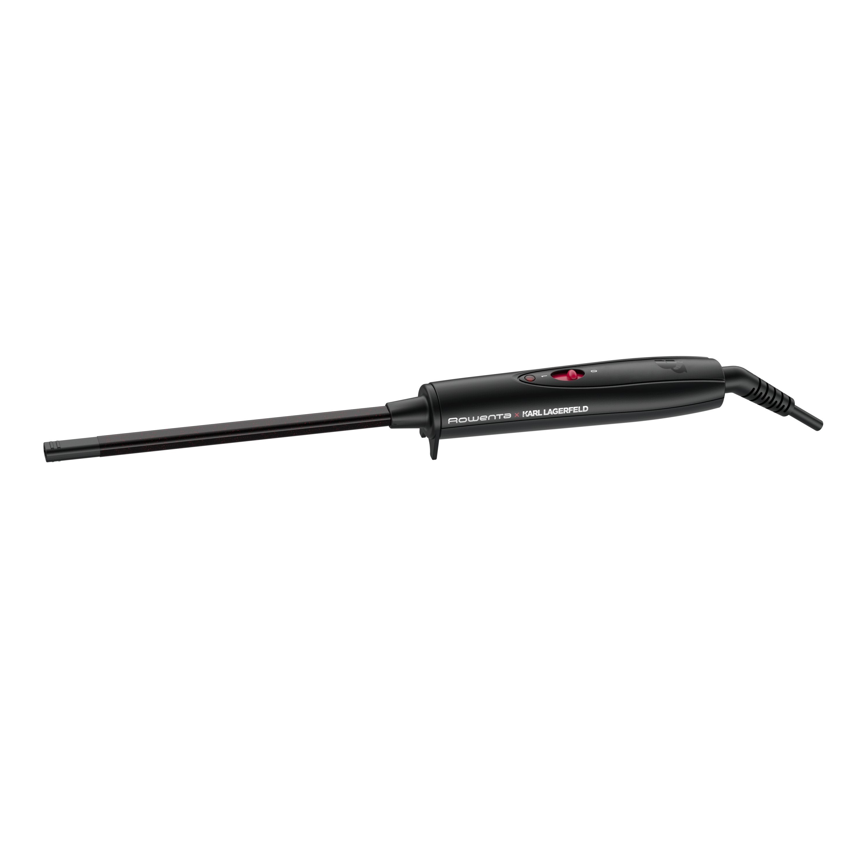 Rizador De Pelo Rowenta Karl Lagerfeld Curls Forever Cf311l Negro/Rojo