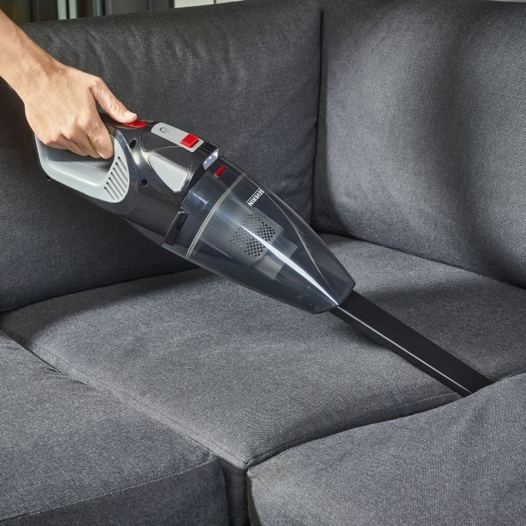 Aspiradora Severin Hv 7147 De Mano Negro, Gris, Rojo Combinado