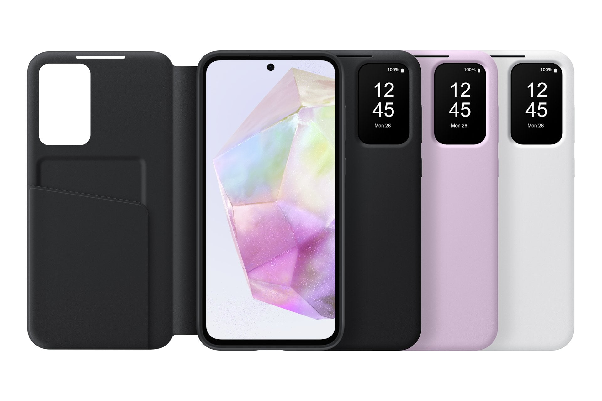 EAN 8806095546612 - Samsung EF-ZA356 funda para teléfono móvil 16,8 cm (6.6") Funda cartera Lavanda imagen 5