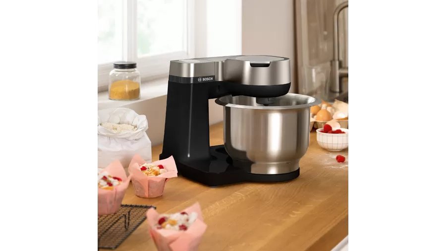 Procesador De Alimentos Bosch Mum S2vm00 900 W 3.8 L Black, Silver