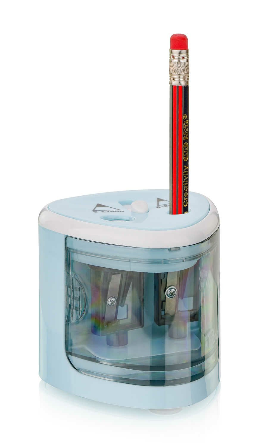 EAN 7640460545944 - Peach PO102 Sacapuntas eléctrico Azul, Blanco imagen 6