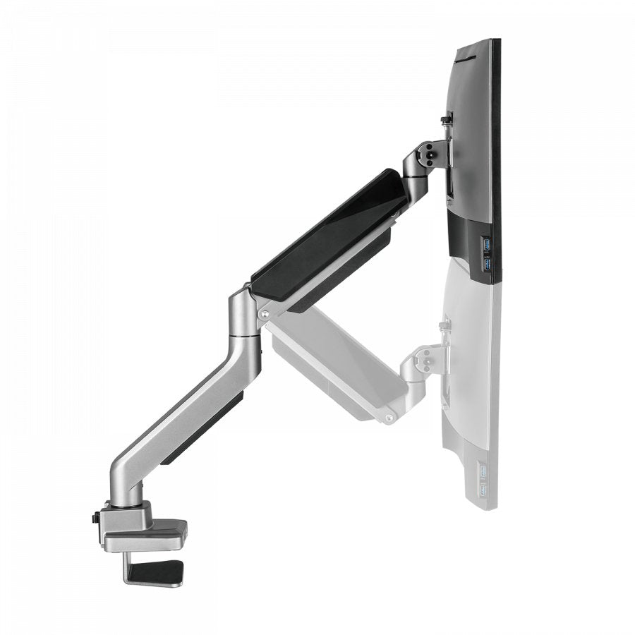 EAN 0662919114997 - V7 DM1HDS soporte para monitor 124,5 cm (49") Escritorio Negro, Plata imagen 4