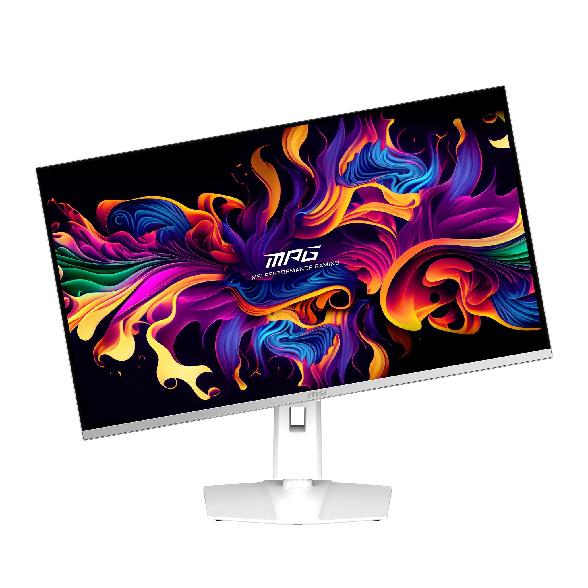 Monitor Msi Mpg 321urxw Qd-Oled (31.5") 3840 X 2160 Pixeles 4k Ultra Hd Blanco
