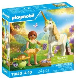 Zestaw Z Figurkami Princess Magic 71840 Jednorozec Do Kolekcjonowania Rainbow Flower Z Wrózka