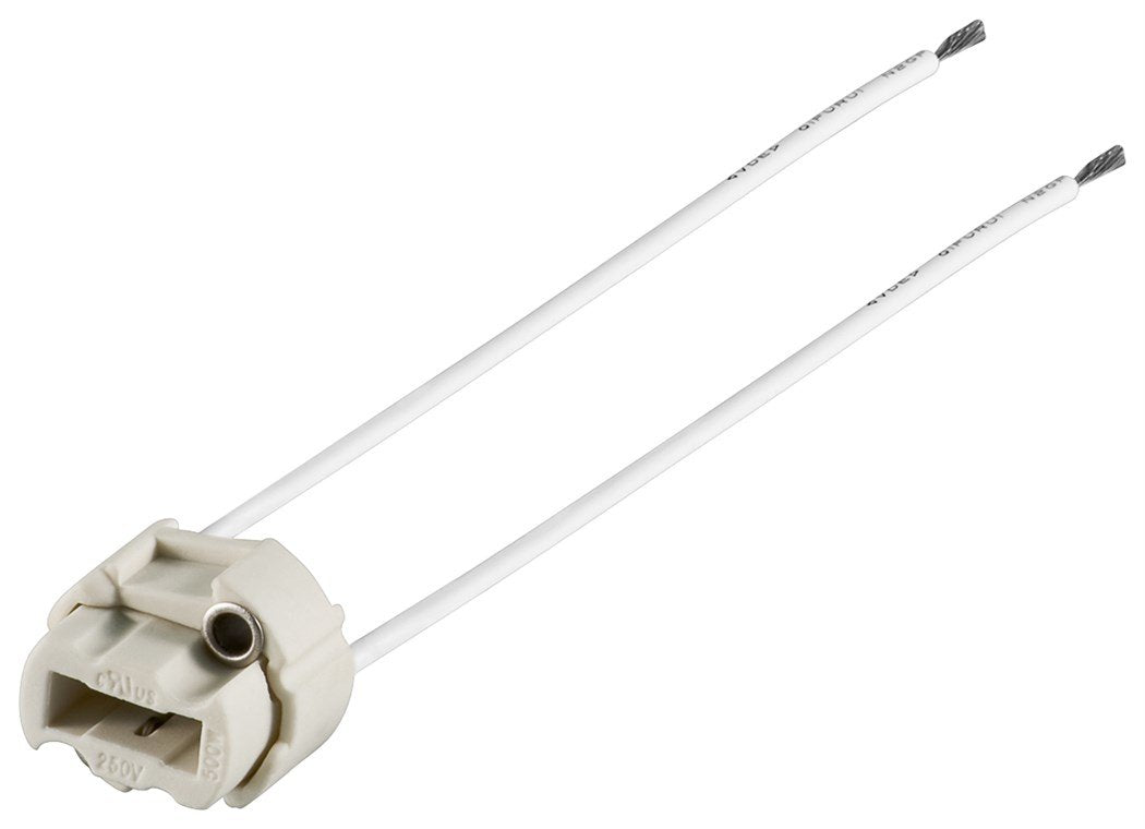 Portalámparas G9 Con Cable Doble
Máx. 100 W/250 V (Ca), Cable De 0,15 M, Cerámica 50 Unidades