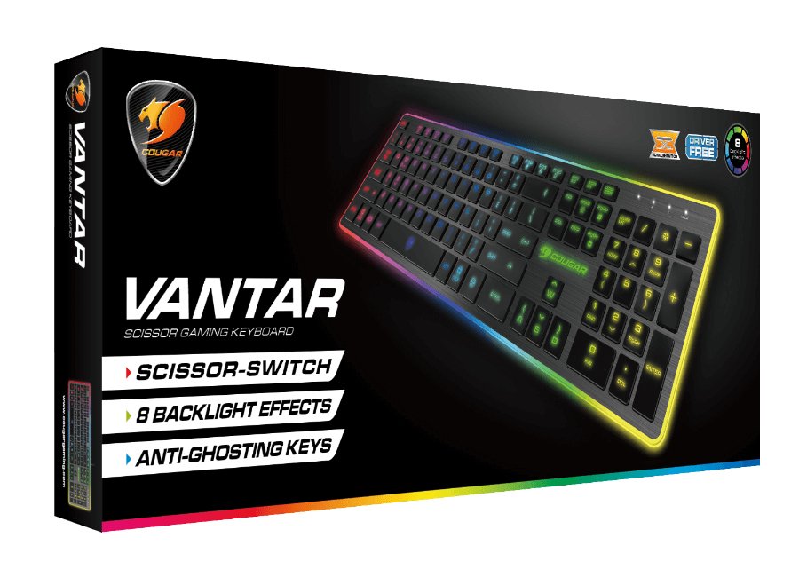 Cougar Gaming Teclado Vantar Swiss-Layout