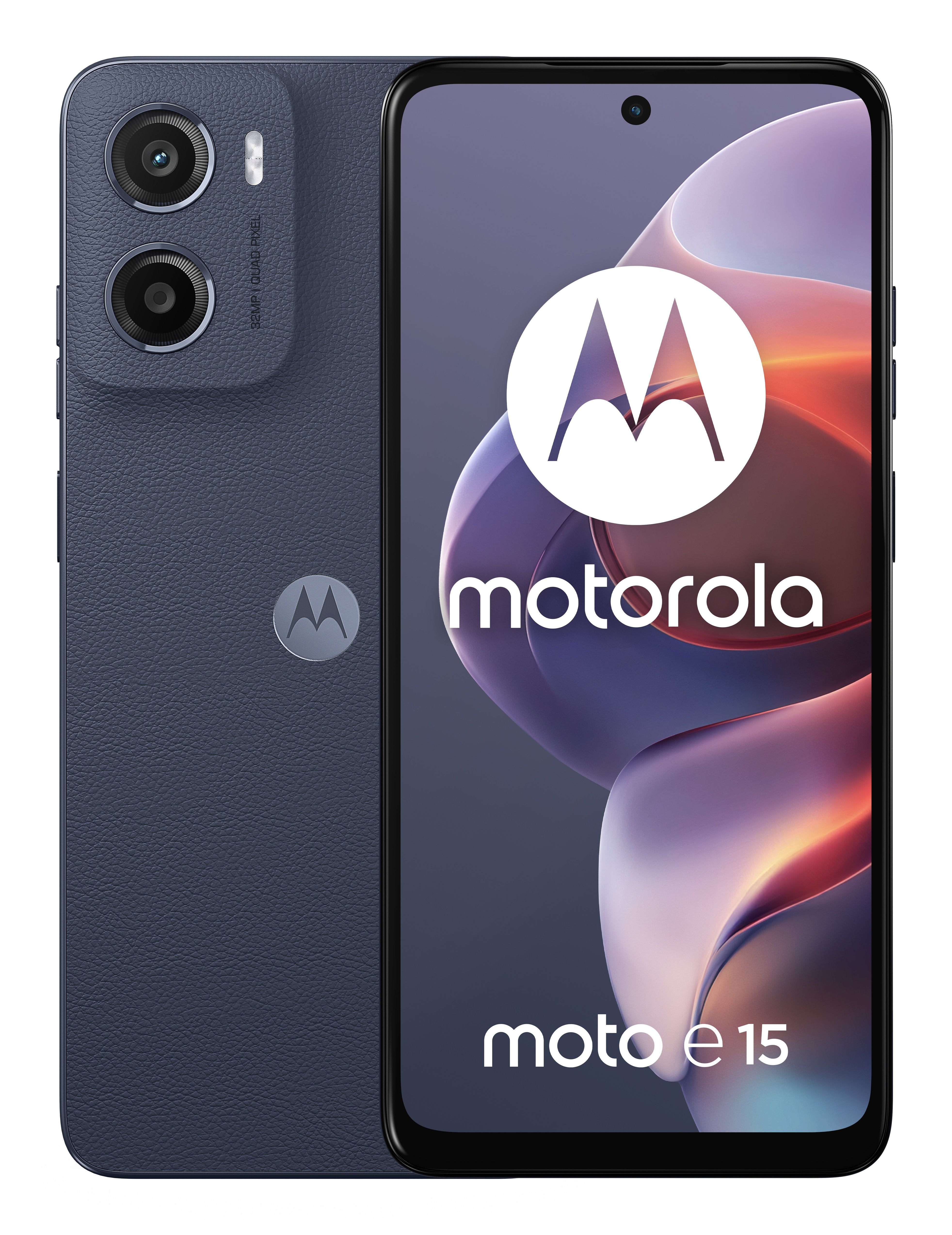 EAN 0840023291791 - Motorola moto e15 16,9 cm (6.67") SIM doble Android 14 Go edition 4G USB Tipo C 2 GB 64 GB 5200 mAh Azul imagen 2