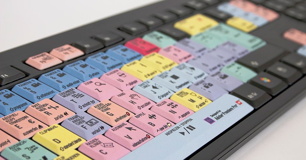 Logickeyboard Adobe Premiere Pro Cc De (Pc Nero)