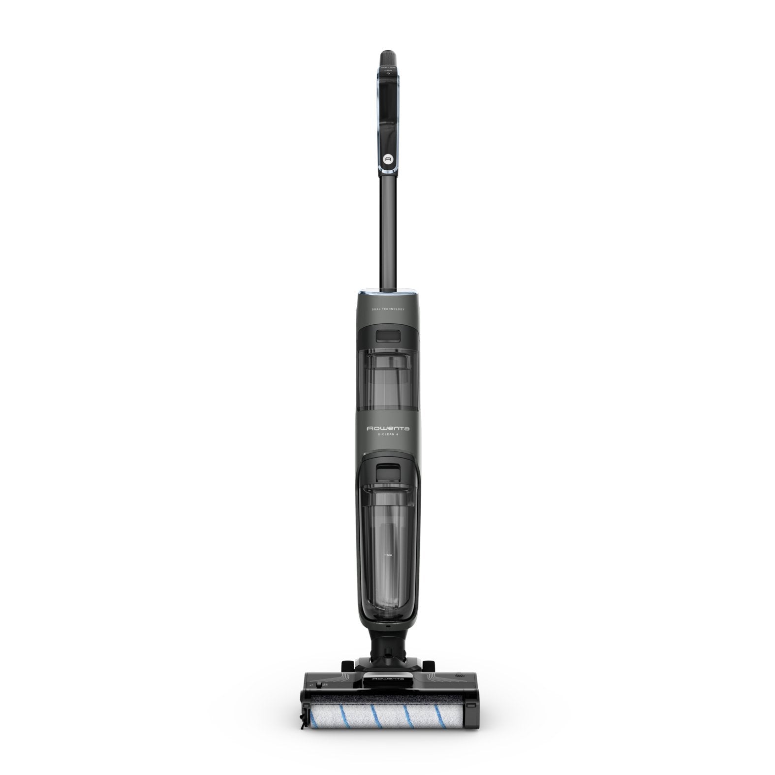 EAN 3221616130012 - Rowenta X-Clean 4 GZ5035 Aspiradora escoba Batería Seca y húmeda Espuma Sin bolsa 200 W Gris imagen 2