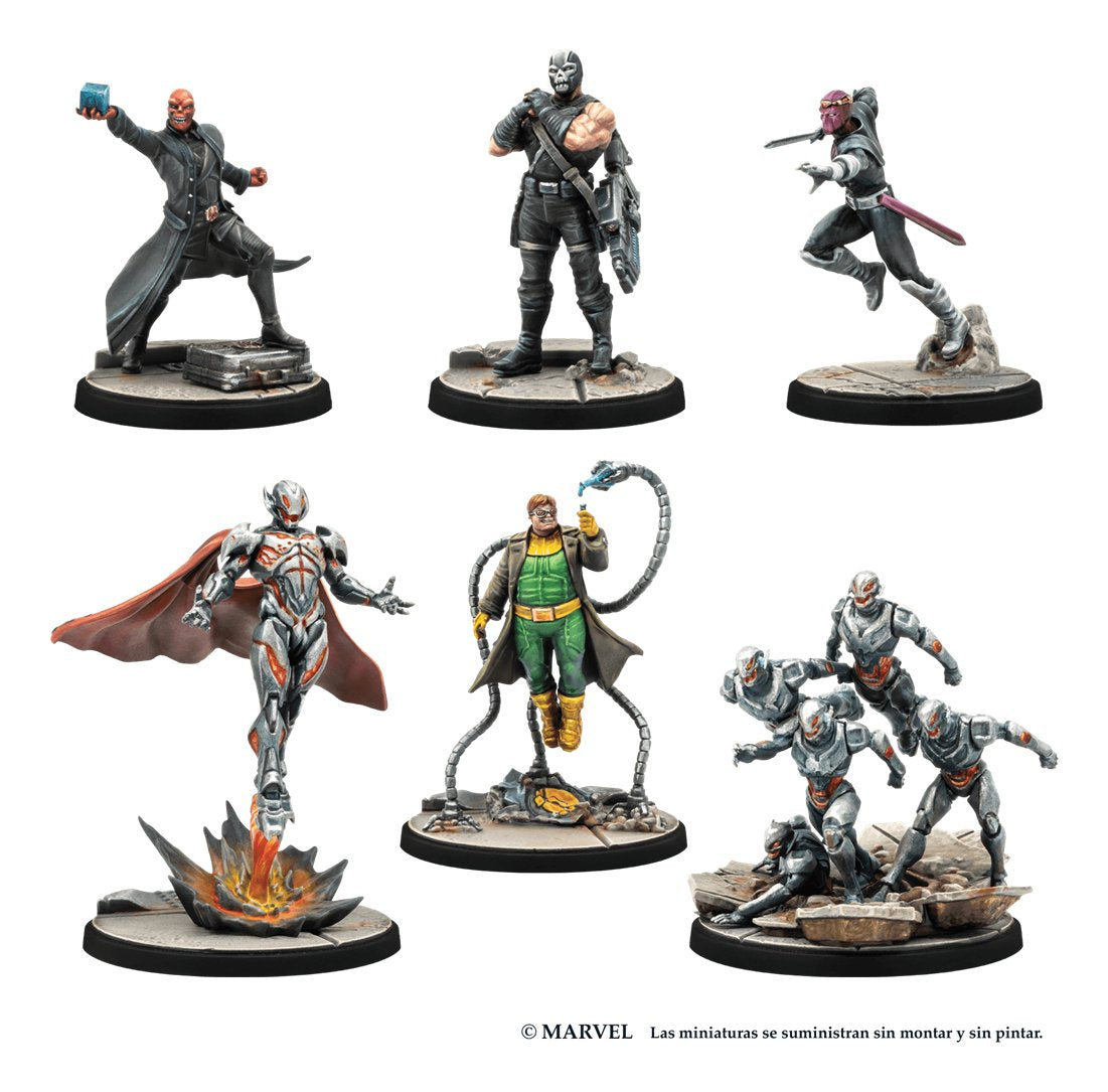 Juego De Mesa Marvel Crisis Protocol Caja Inicial Los Mas Poderosos De La Tierra Edad Recomendada 14 Años