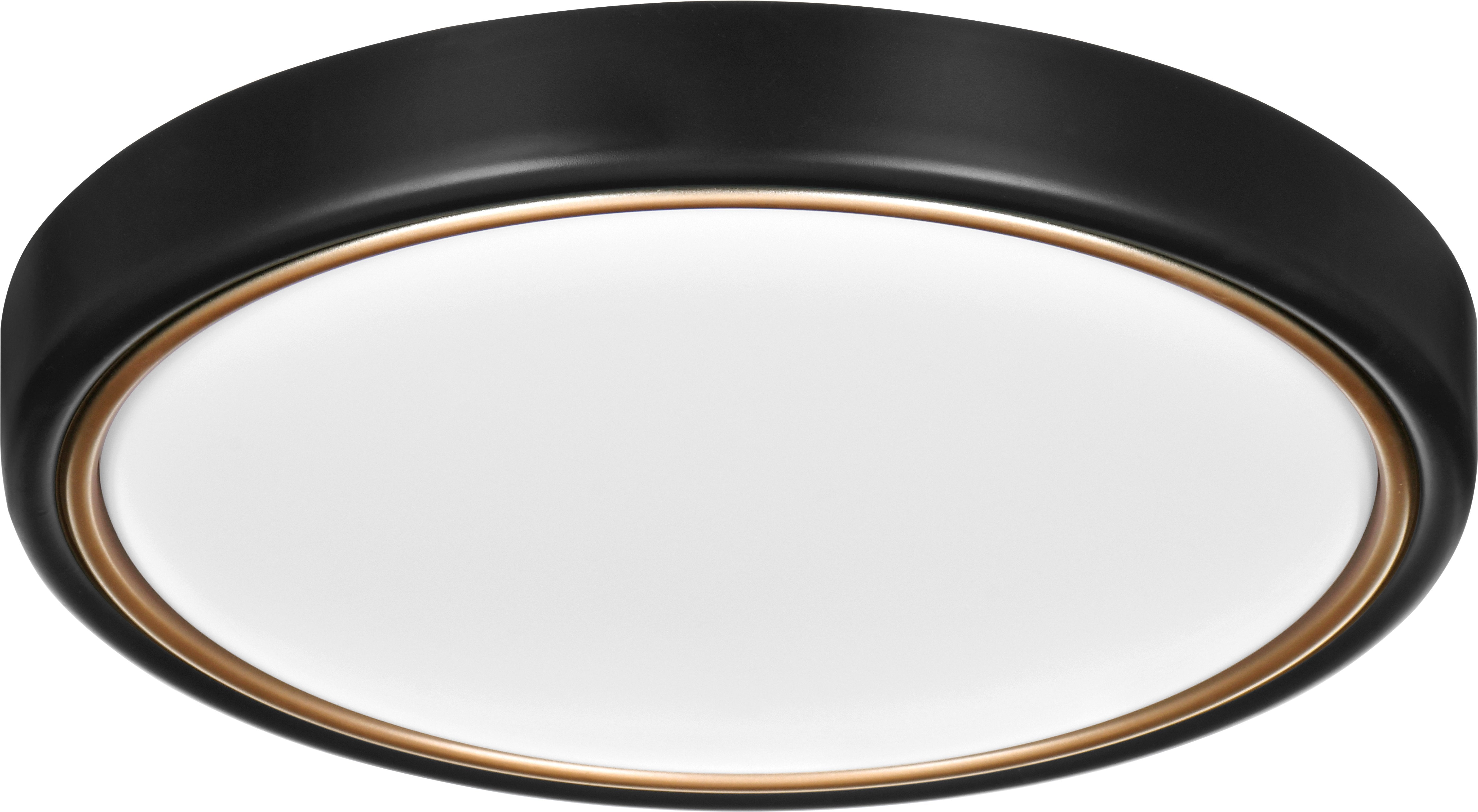 Activejet Led Plafond Verdi Black/Gold 23w