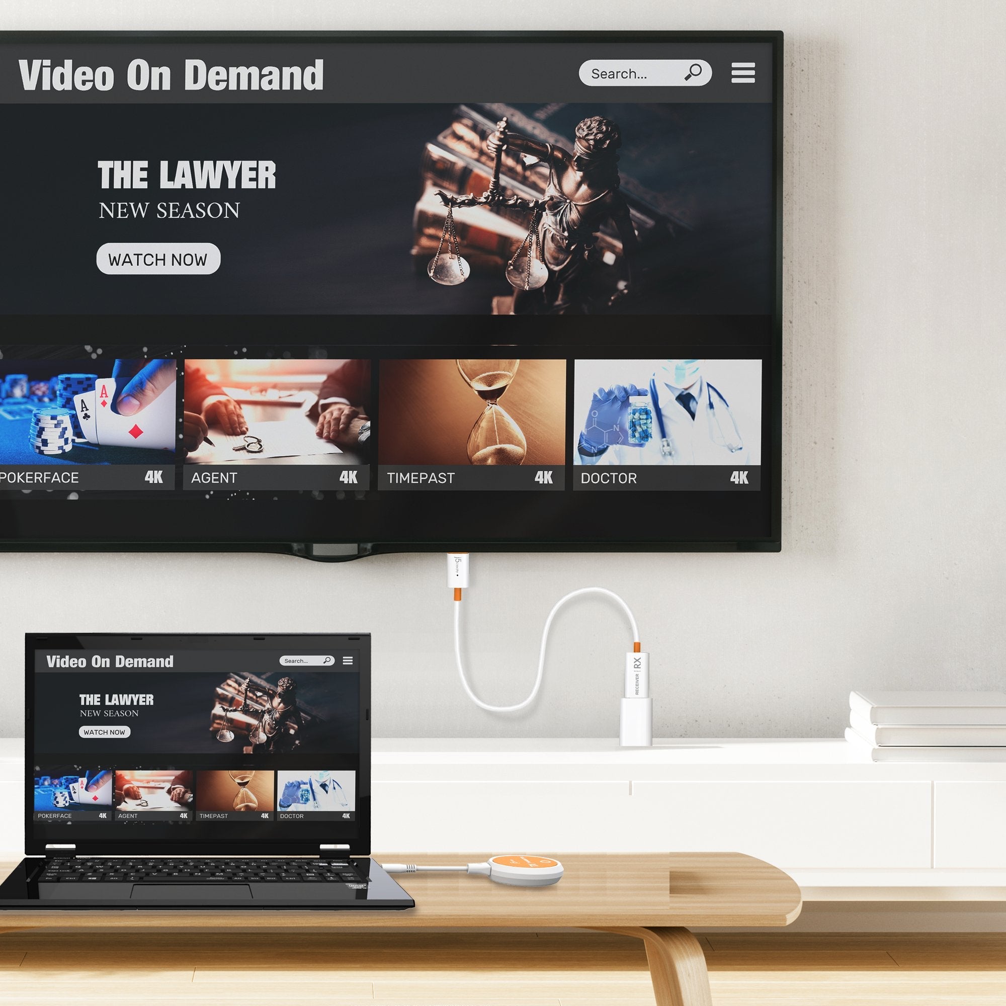 EAN 4712795086140 - j5create JVAW62 adaptador de pantalla inalámbrico imagen 6