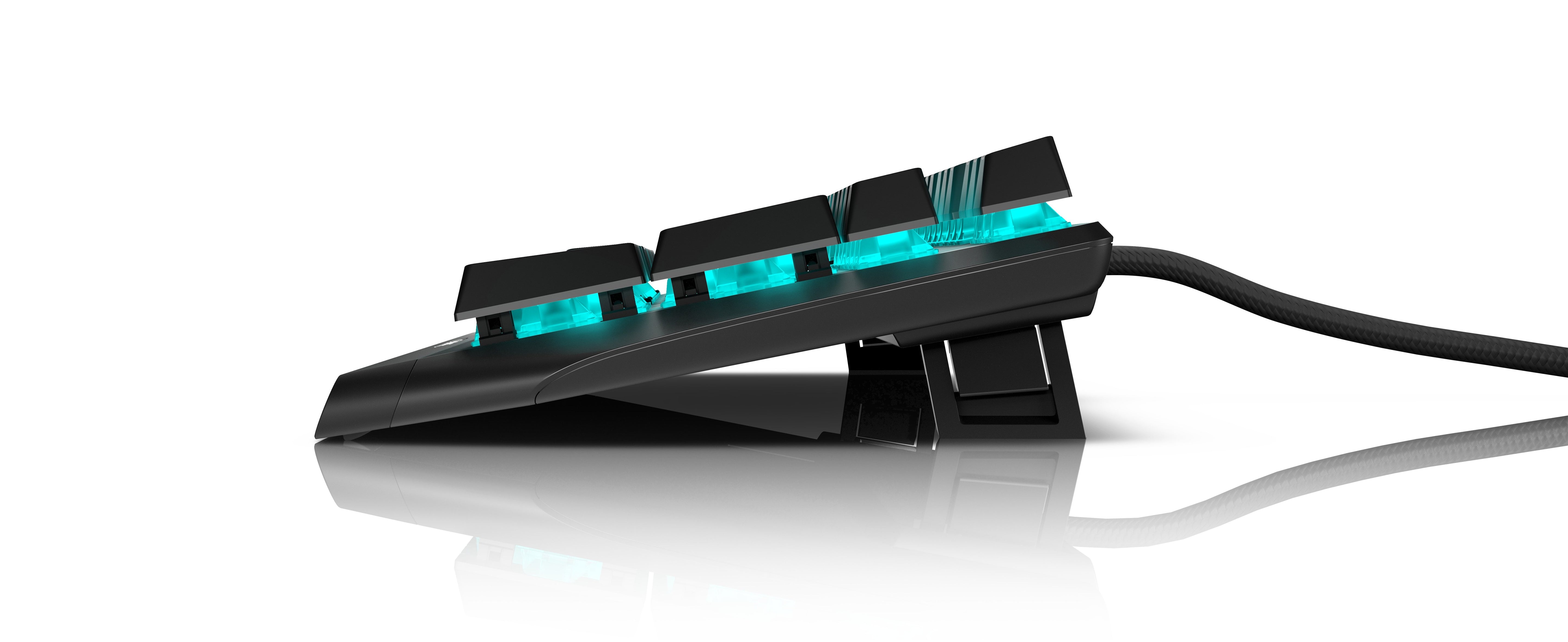 EAN 5397184356951 - Alienware AW410K teclado Juego USB Internacional de EE.UU. Negro imagen 7