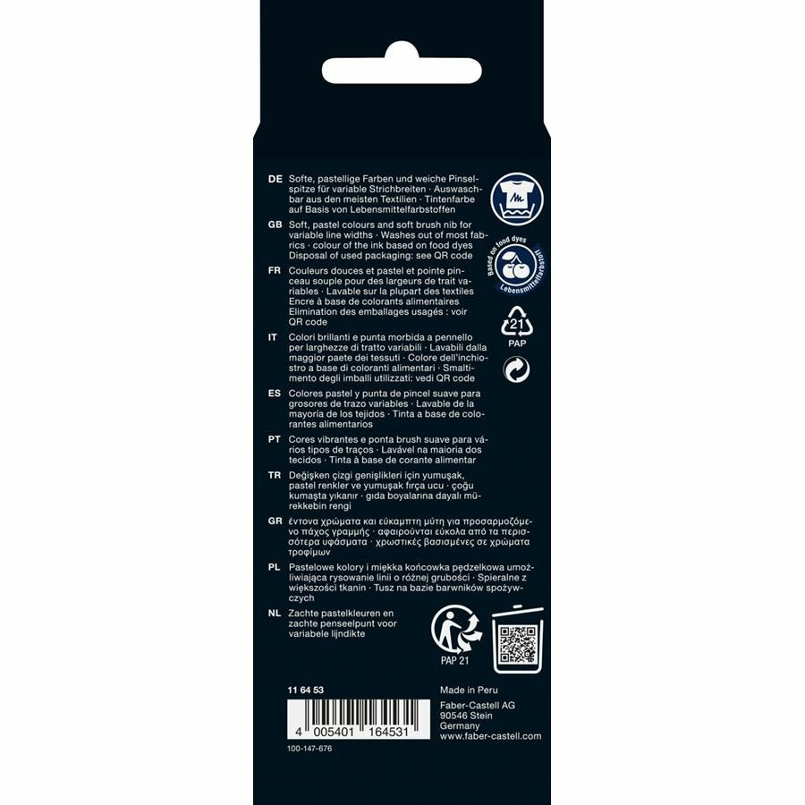 Rotul Edicion Black P Pincel 6u