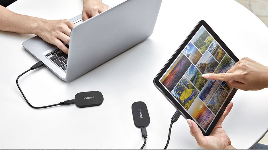 Kioxia Exceria Plus G2 Portable Ssd 500g