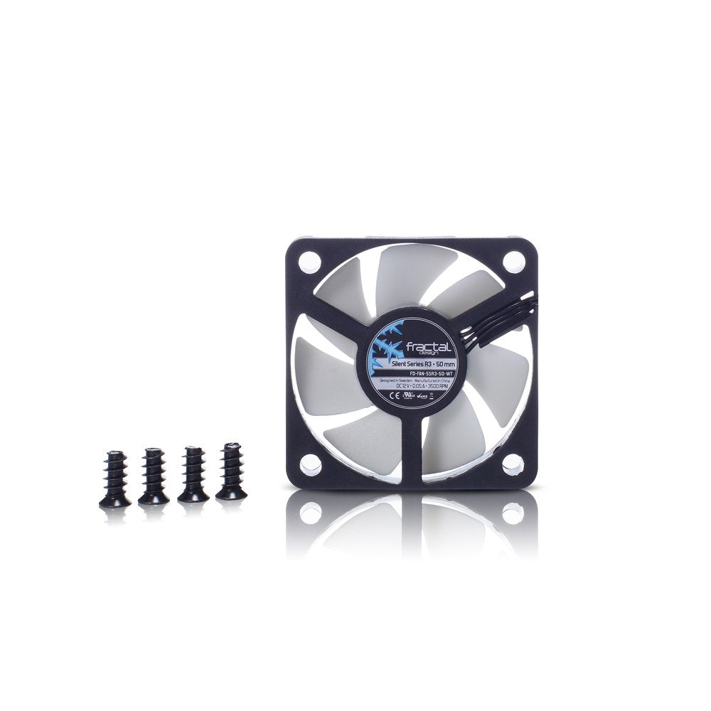 Fractal Design Ventilador Silent Series R3 50 Mm Fd-Fan-Ssr3-50-Wt