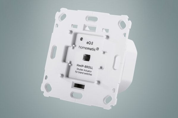 Homematic Ip Actuador De Persiana Enrollable Smart Home Para Interruptores De Marca (Hmip-Broll) 151322a0