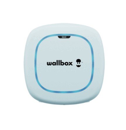 Wallbox Pulsar Max Electric Vehicle Charge, 7 Meter Cable Type 2, 22kw, Ocpp + Dc, White