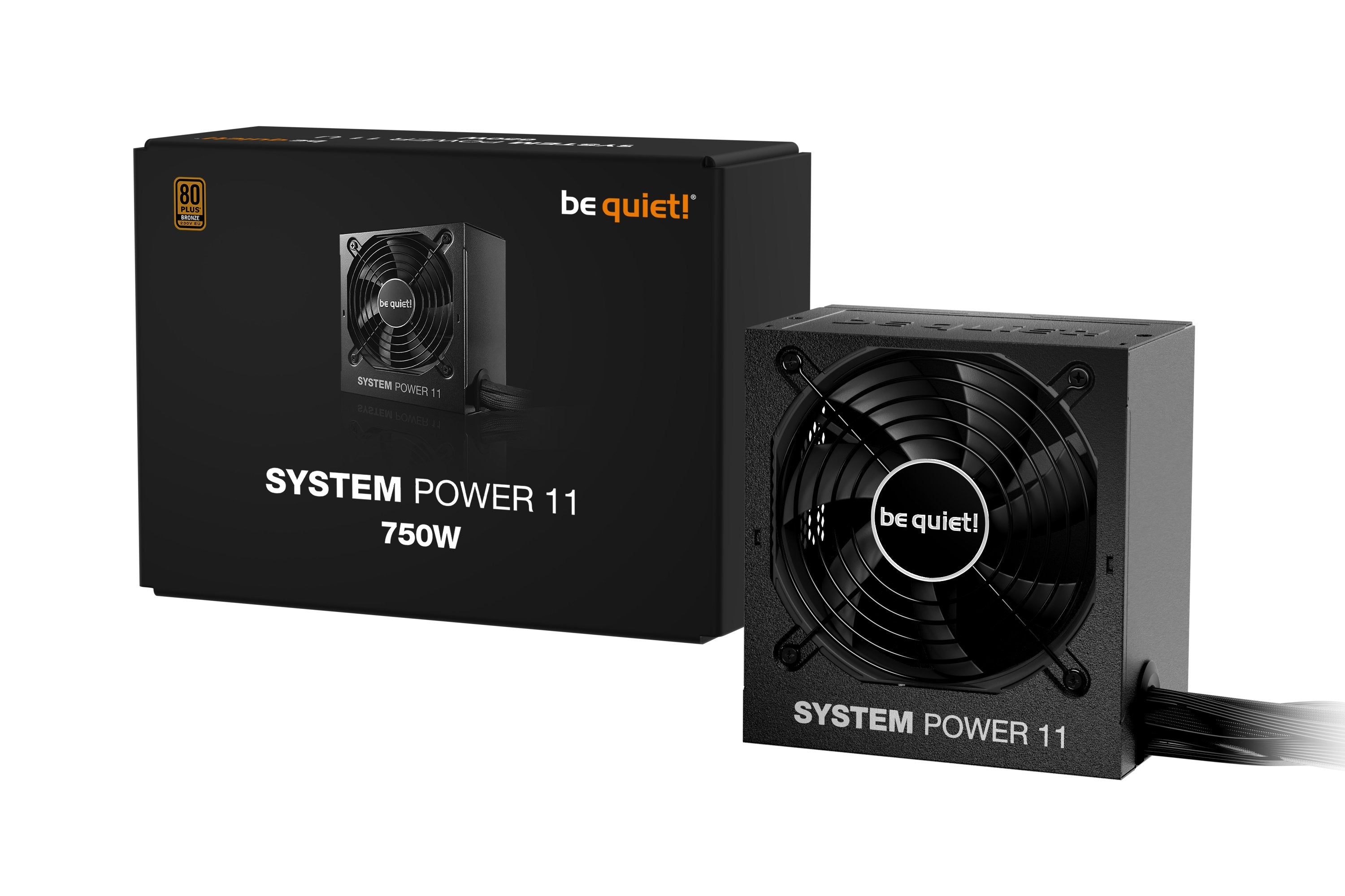EAN 4260052191880 - be quiet! System Power 11 750W unidad de fuente de alimentación 20+4 pin ATX ATX Negro imagen 3