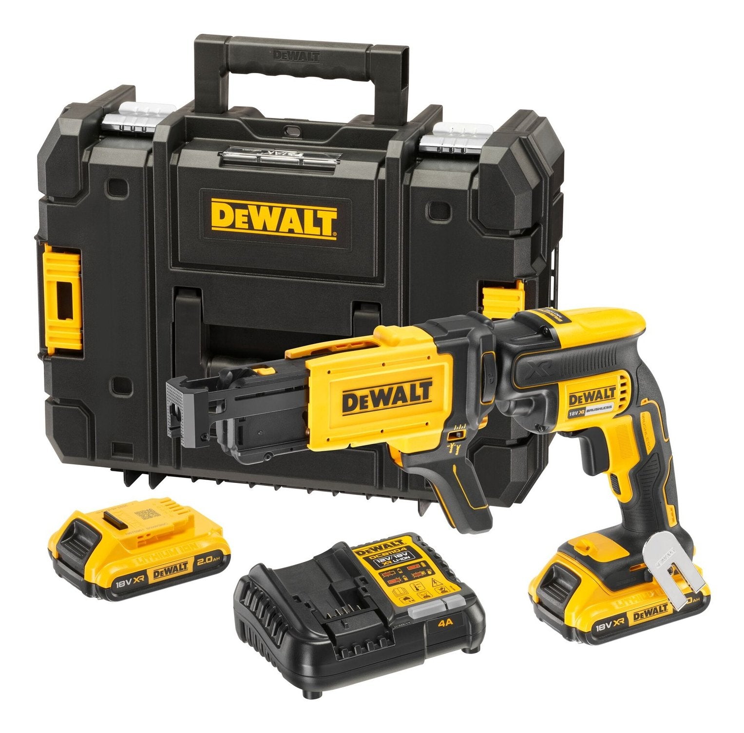 EAN 5035048468524 - DeWALT DCF620D2K-QW destornillador eléctrico y llave de impacto 4400 RPM Negro, Amarillo imagen 1