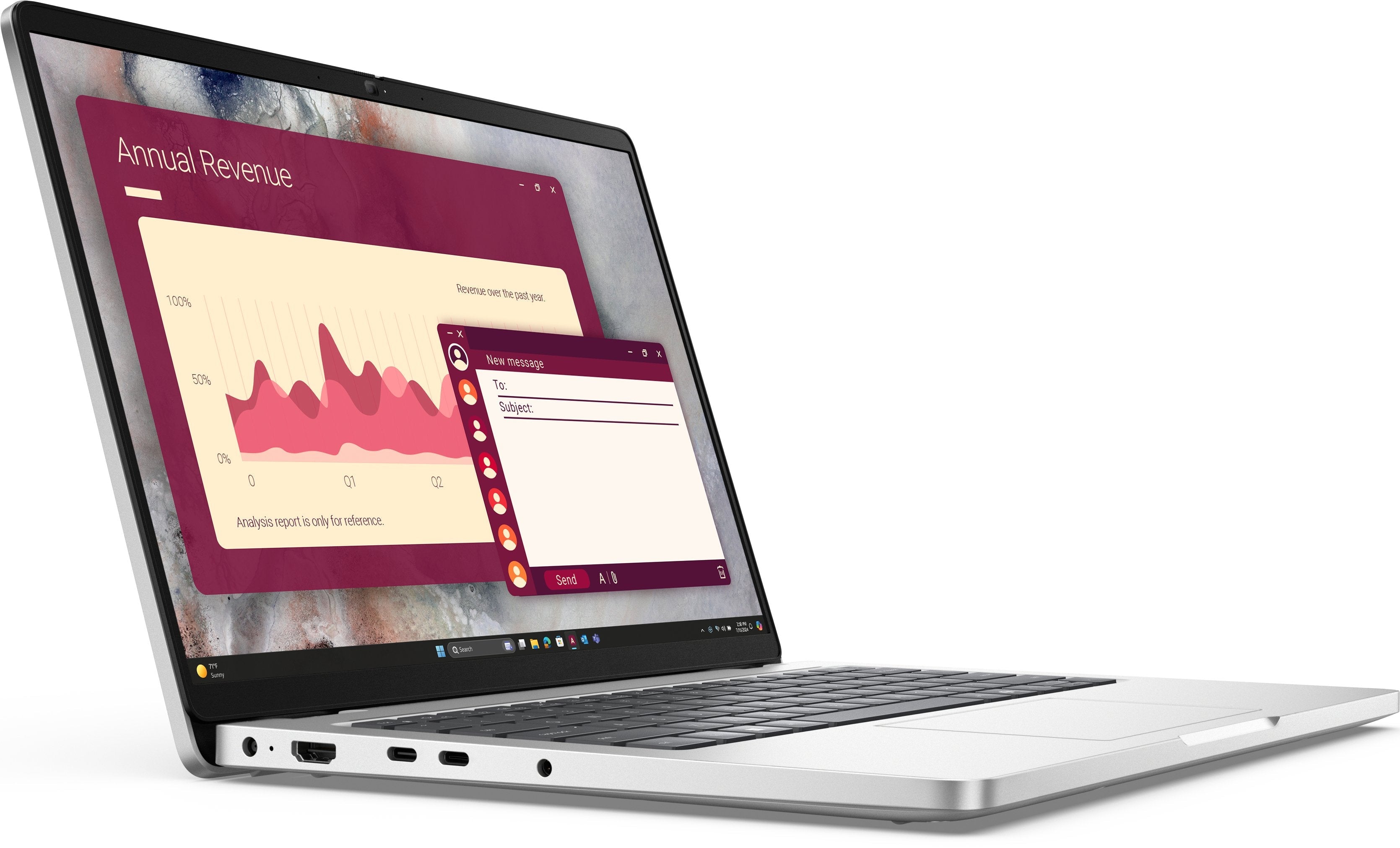 Dell Pro 14 Pc14250 U5-235u 16gb 512gb Ssd 14" Fhd+ W11 Pro1y Basic Onsite