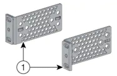 Cisco Acc-Kit-T1= Accesorio De Bastidor Soporte De Montaje