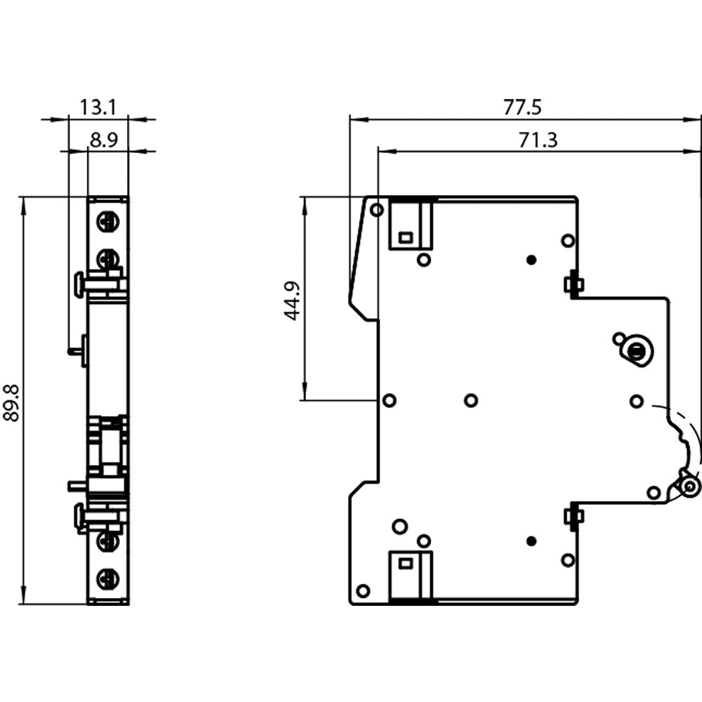 Siemens Hilfsstromschalter 1s 1 5st3010 Fr Leitungsschutzschalter