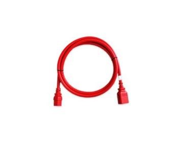 Pack Of 6 Securelock Locking Cables, 1.5m, Red, 12awg, 1 Slc20c19-1.5mk1-6pk