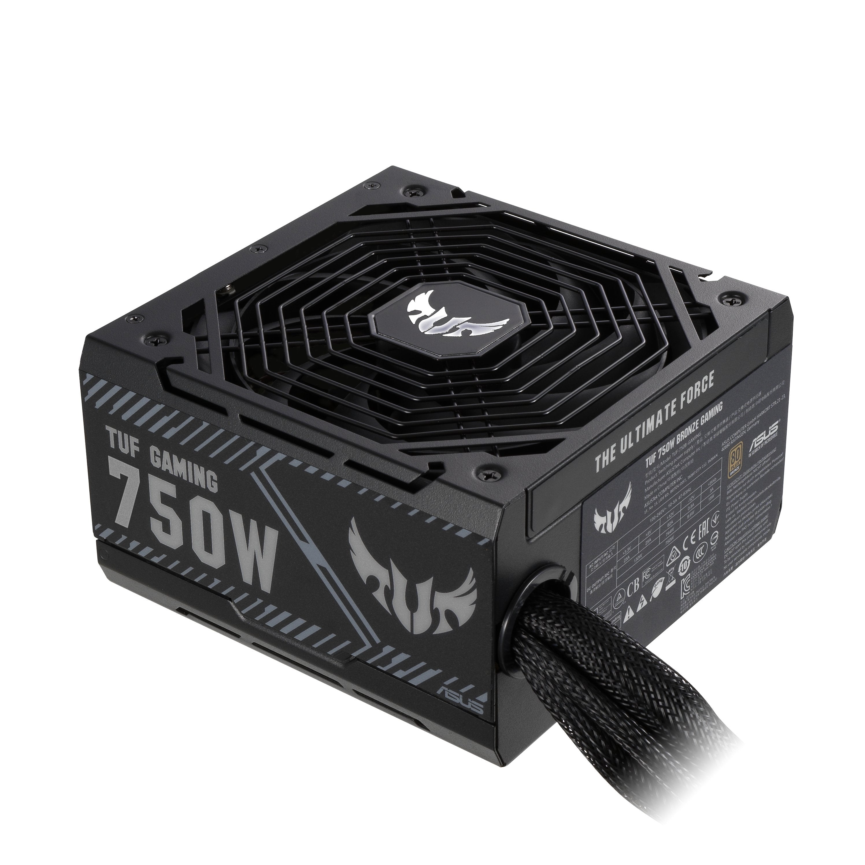 EAN 4718017724029 - ASUS TUF-GAMING-750B unidad de fuente de alimentación 750 W 20+4 pin ATX ATX Negro imagen 3