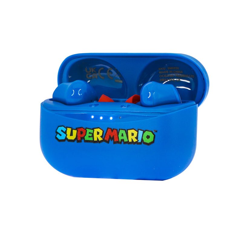 Auriculares Inalambricos Blue Super Mario Nintendo