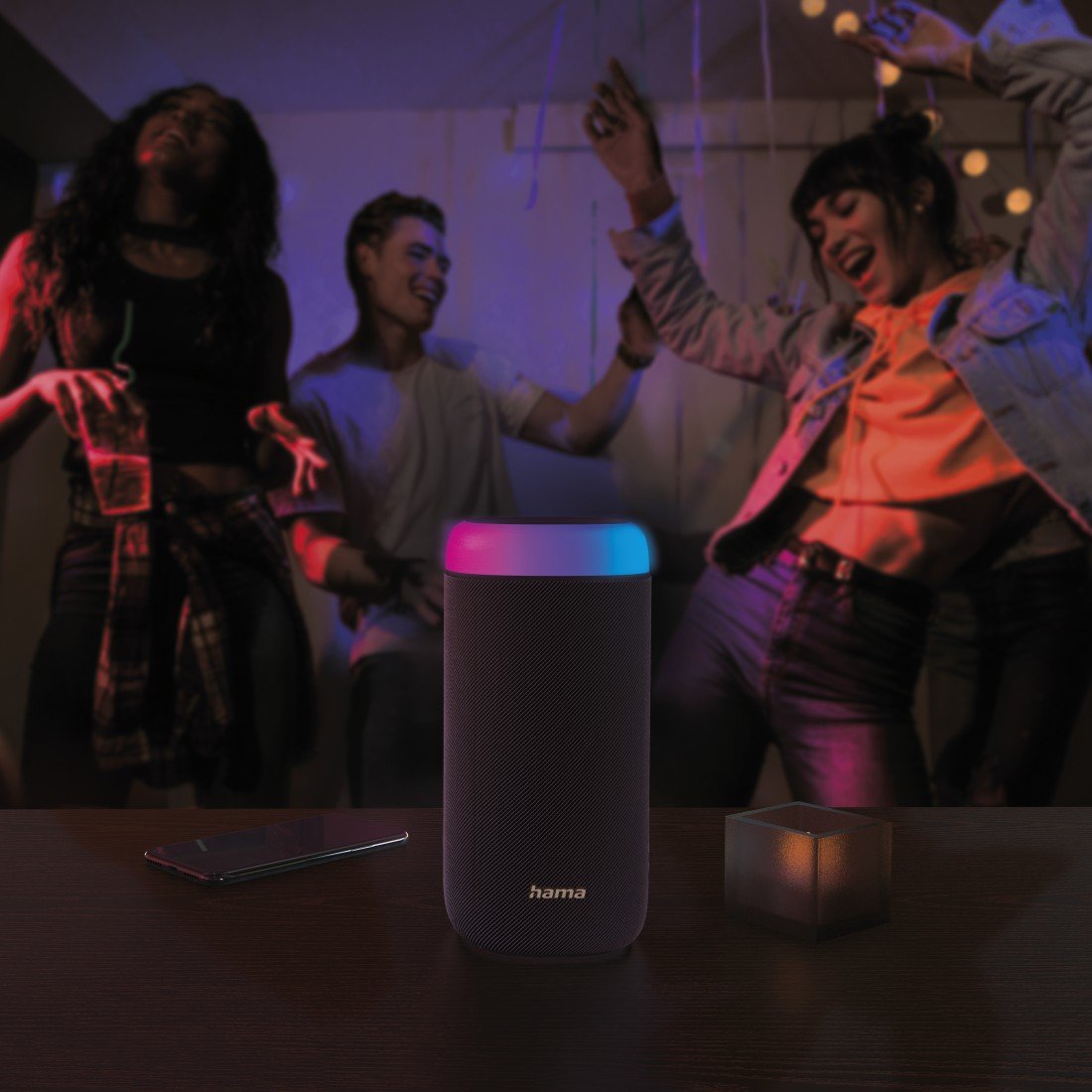 Hama Shine 2.0 Altavoz Portátil Estéreo Negro 30 W