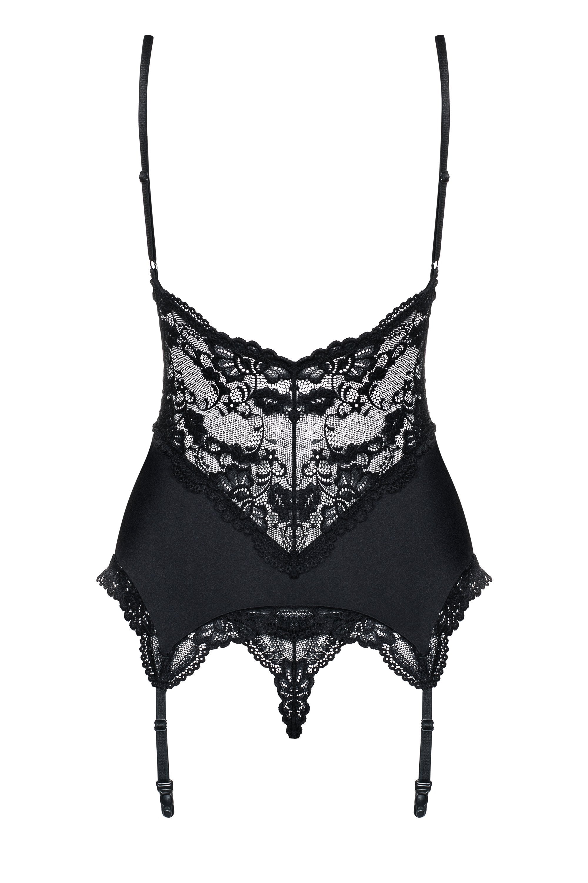 Obsessive - Corset 810-Cor-1 Negro S/M