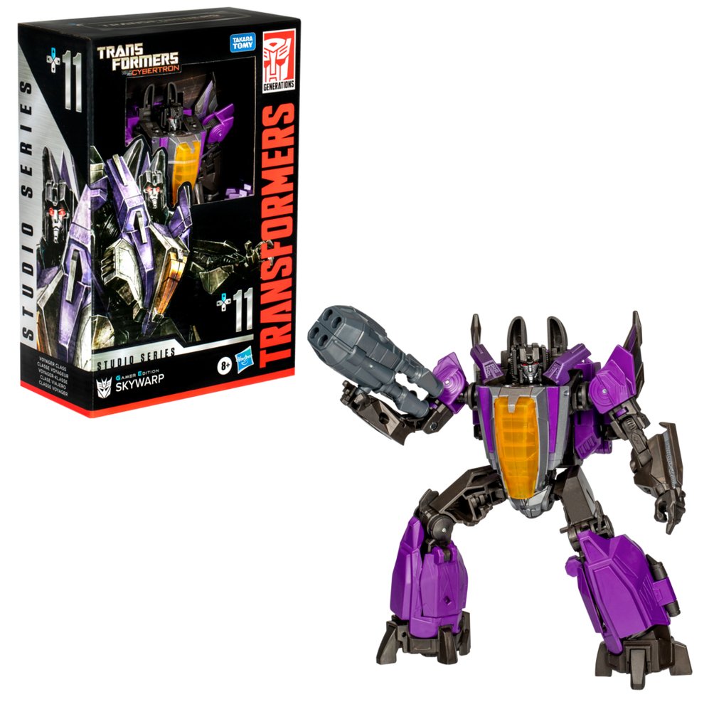 EAN 5010996307934 - Transformers Studio Series Voyager Class : War for Cybertron 11 Skywarp imagen 3
