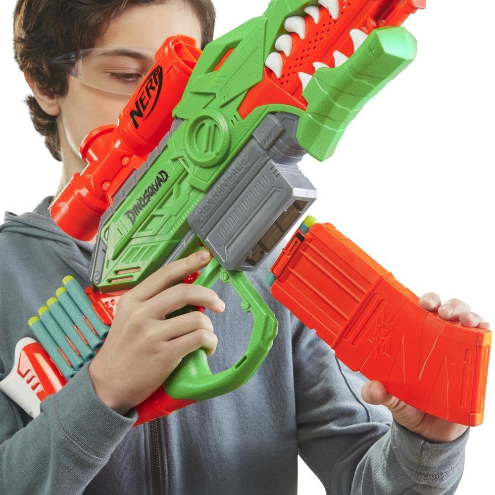 Pistola Hasbro Nerf Dinosquad Rex-Rampage