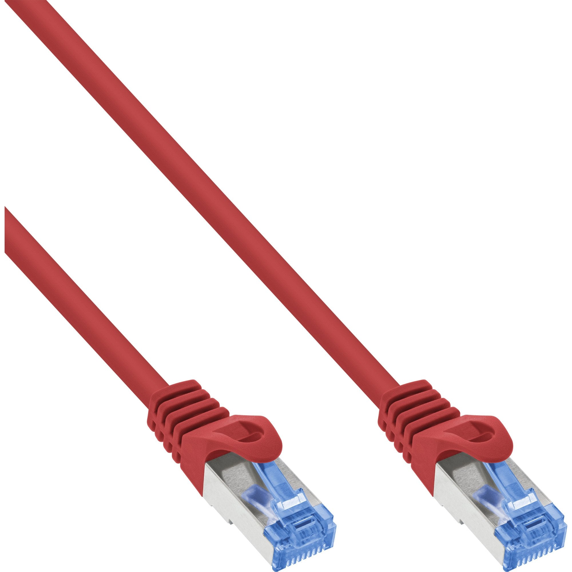 Inline® Patch Cable, Cat.6a, S/Ftp, Tpe (Lszh), Cca, Rojo, 0.5m