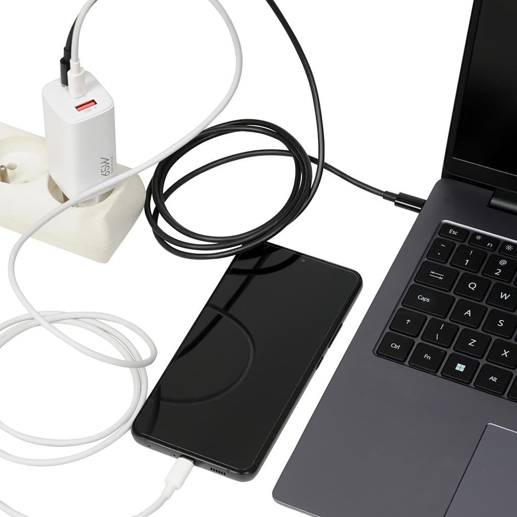 EAN 5903968680602 - iBox ILUC65W cargador de dispositivo móvil Universal Blanco Corriente alterna Carga rápida Interior imagen 8