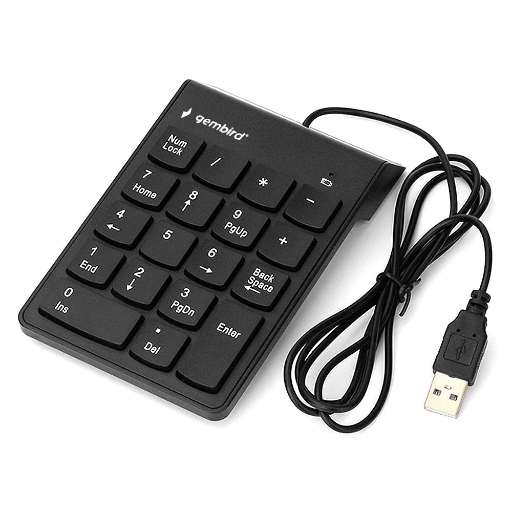 EAN 8716309124928 - Gembird KPD-U-03 teclado numérico Portátil/PC USB Negro imagen 4