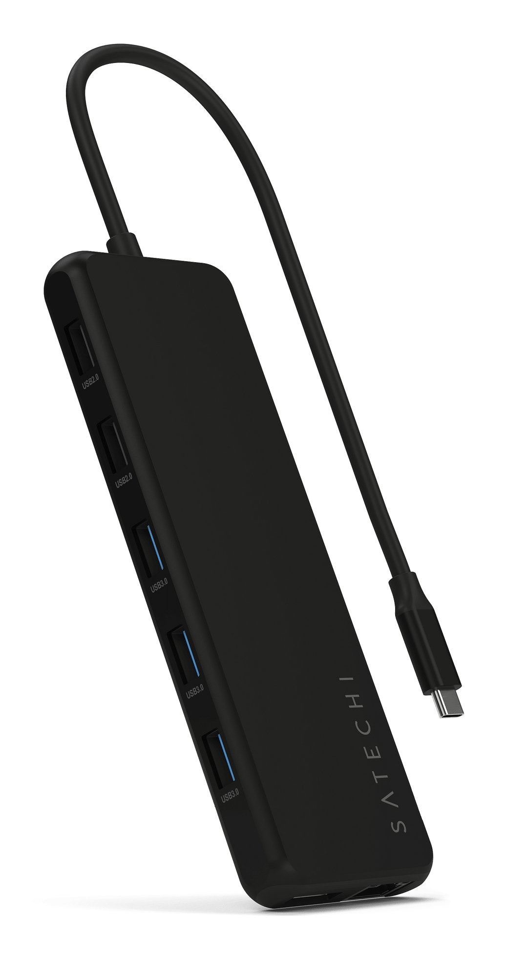 Satechi 13w1 Usb-C Triple Display Multiport Adapter 1x Ethernet 1 Gbps 3x Usb-A 1x Usb-A 2x Usb-A 2x Usb-C 85w Pd, 2x Hdmi 2.0 4k@60hz Dp 1.4 8k@60hz 3.5mm Audio