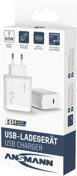 Cargador Doméstico Ansmann Hc165pd 4,5 A 65 W 1 Puerto